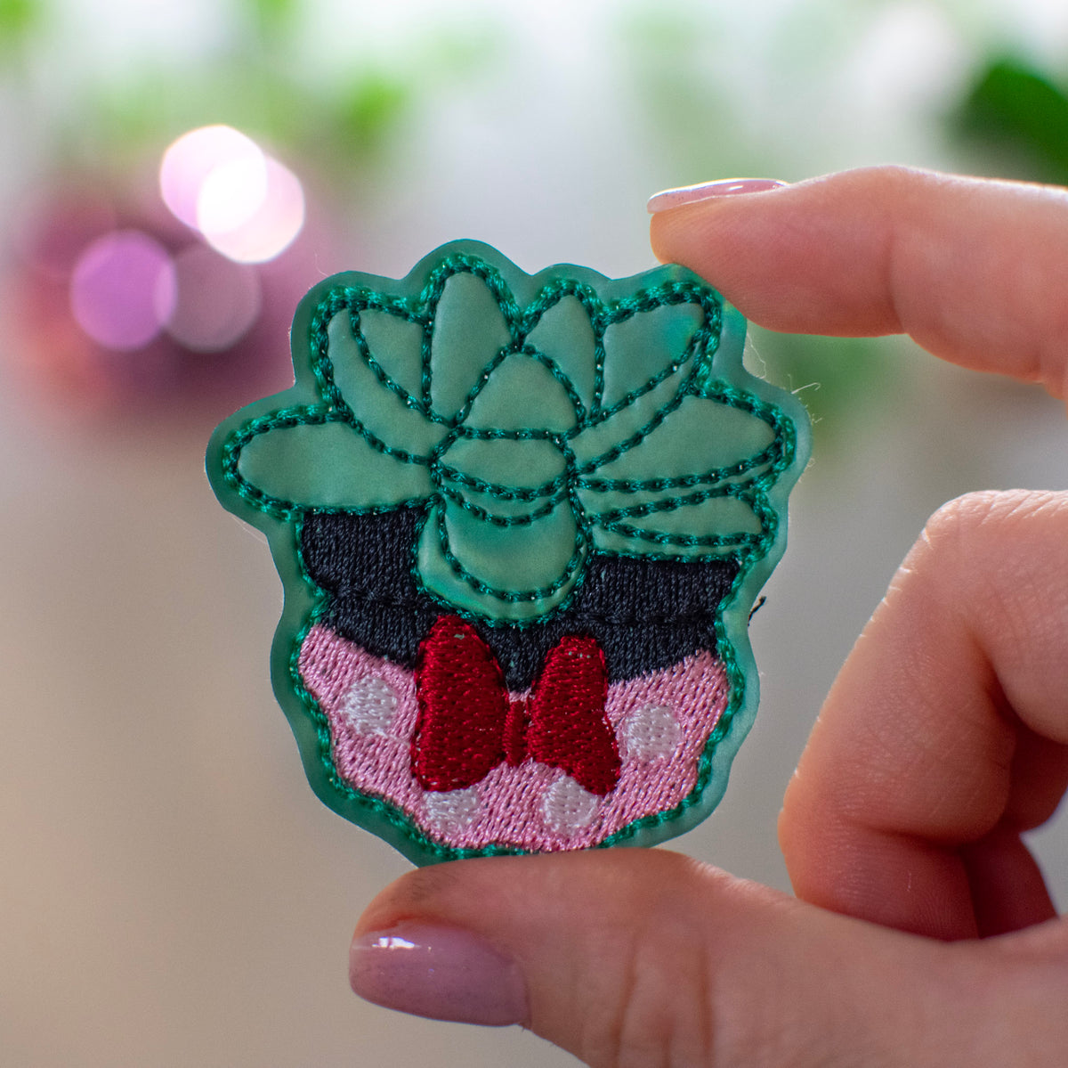 Mini Planter Pot Feltie Embroidery Design