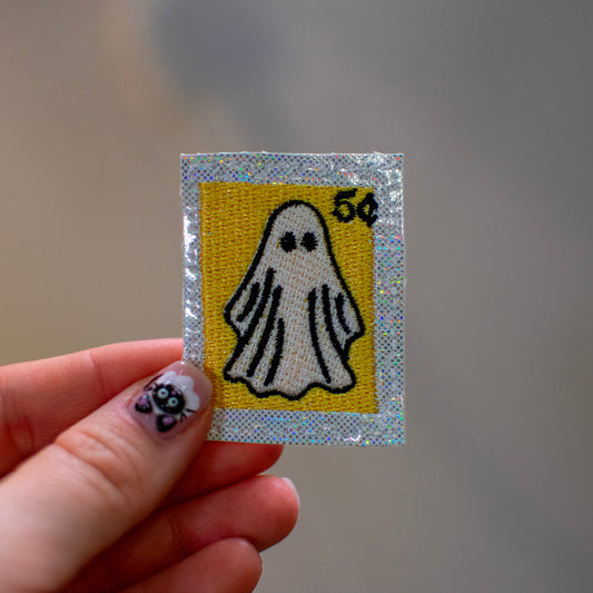 Ghost Stamp Feltie Embroidery Design