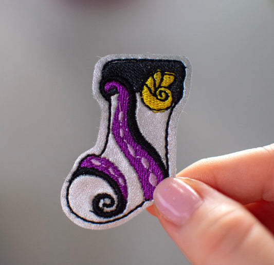 Octopus Stocking Feltie Embroidery Design