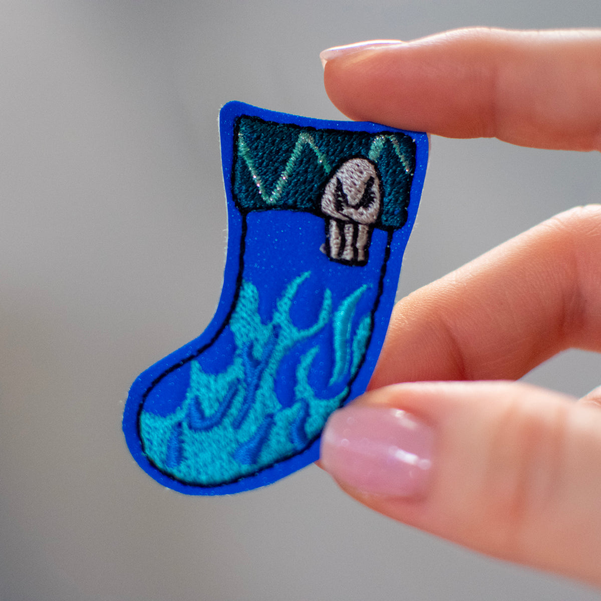 Underworld Stocking Feltie Embroidery Design
