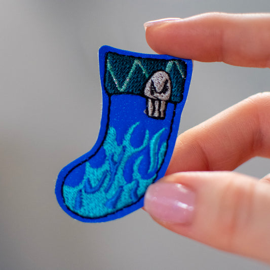 Underworld Stocking Feltie Embroidery Design