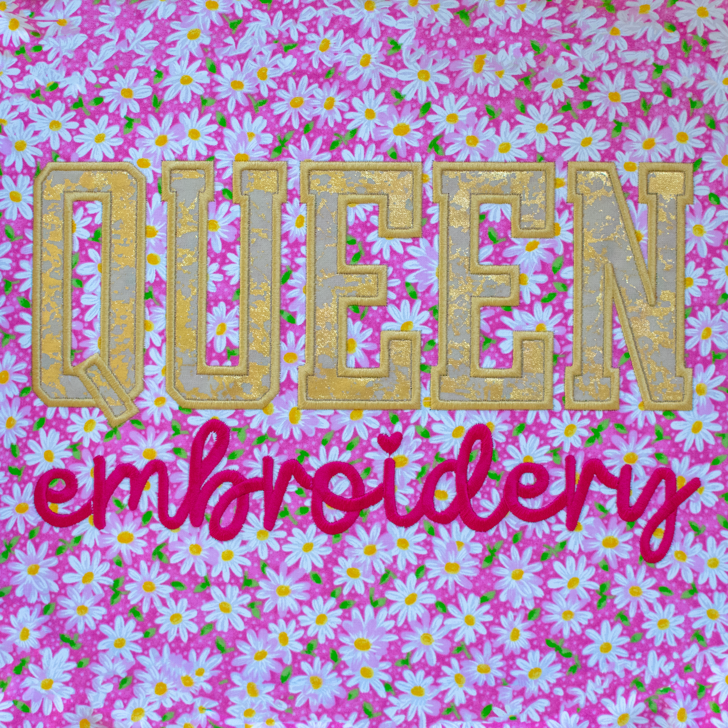 Embroidery Queen Applique Embroidery Design