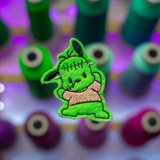 Franken Pup Feltie Embroidery Design