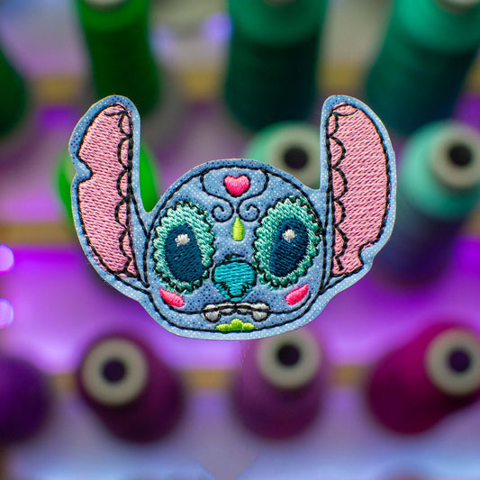 Sugar Alien Feltie Embroidery Design