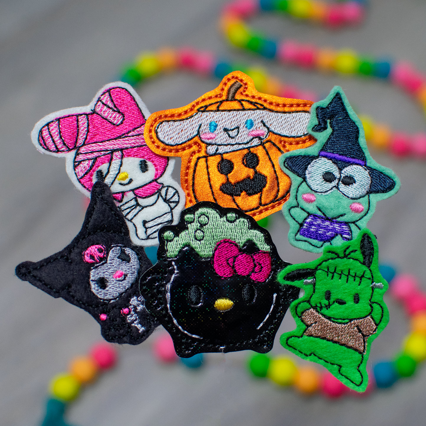 Animal Friends Halloween Felties