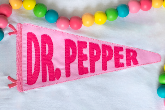Doc Pepper Applique Embroidery Design
