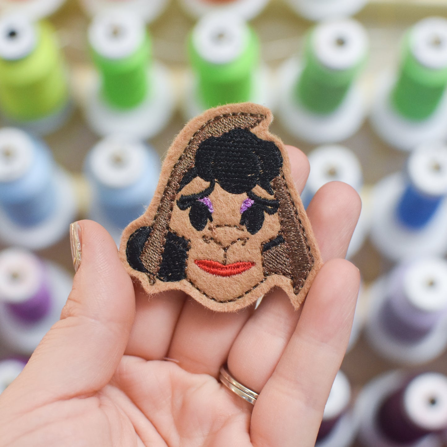 Llama Disguise Embroidery Design