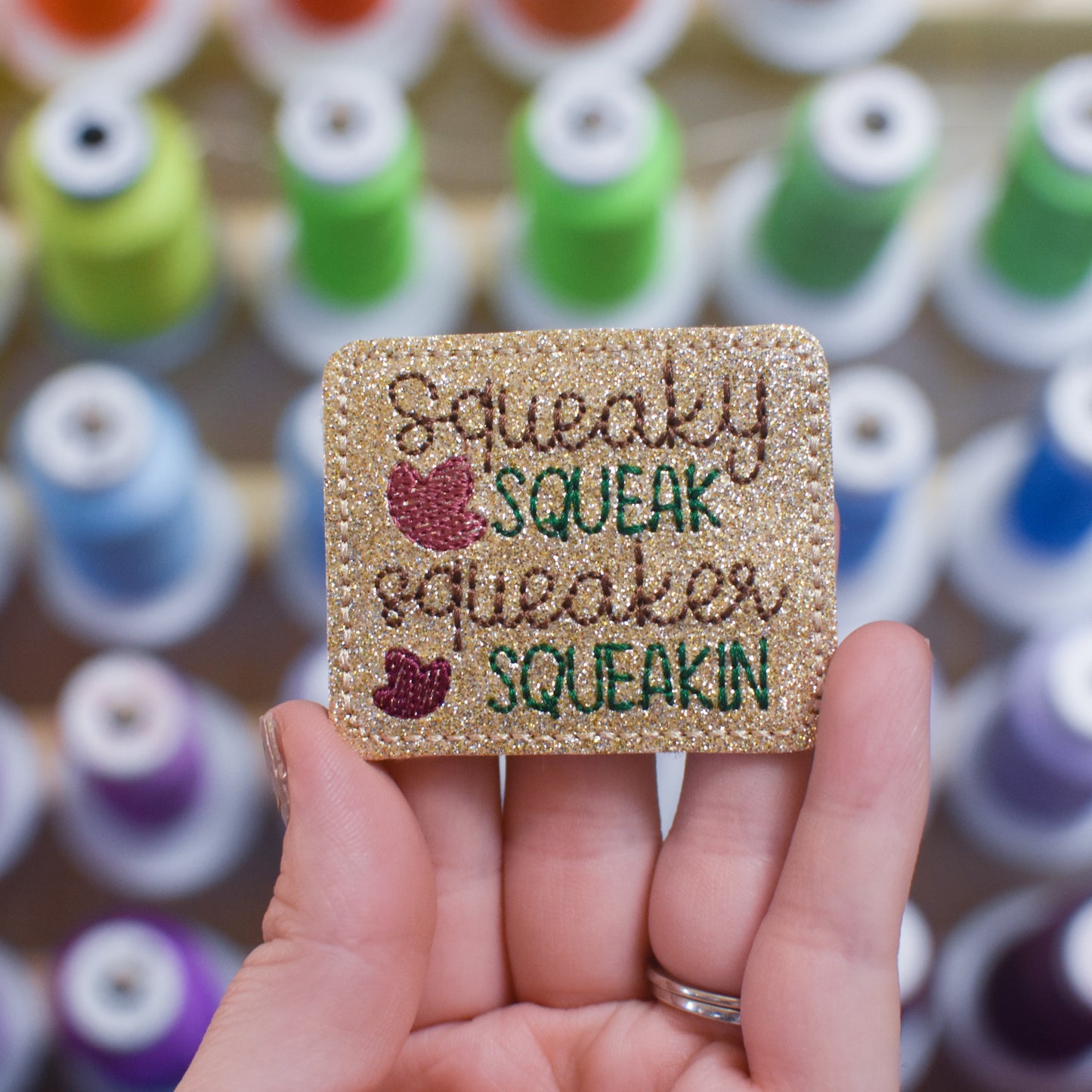 Squeaky Squeakin Embroidery Design