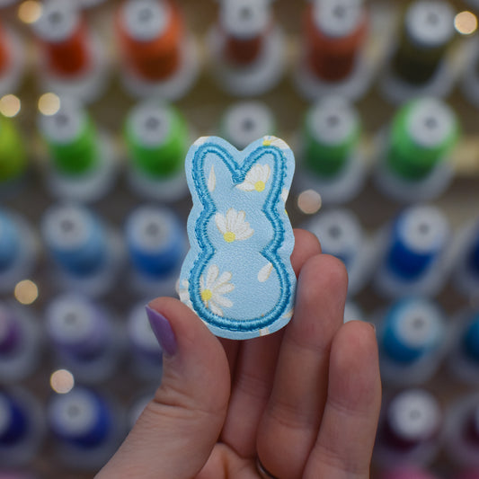 Satin Bunny Embroidery Design