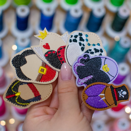 Villain Easter Egg Embroidery Design Set 01