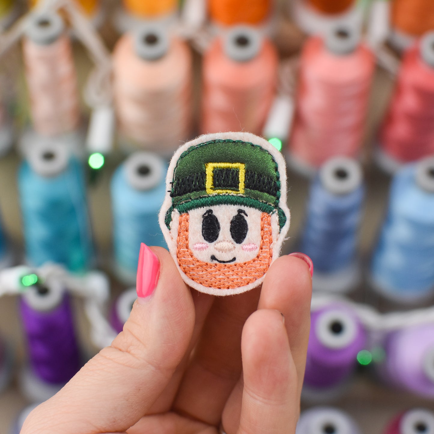 Leprechaun Feltie Embroidery Design