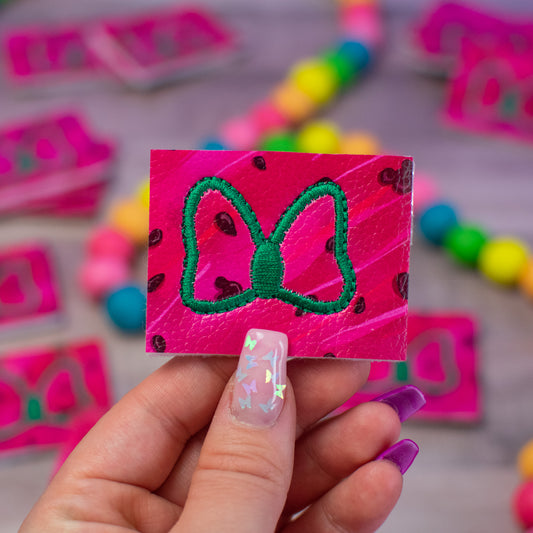 Watermelon Bows Feltie