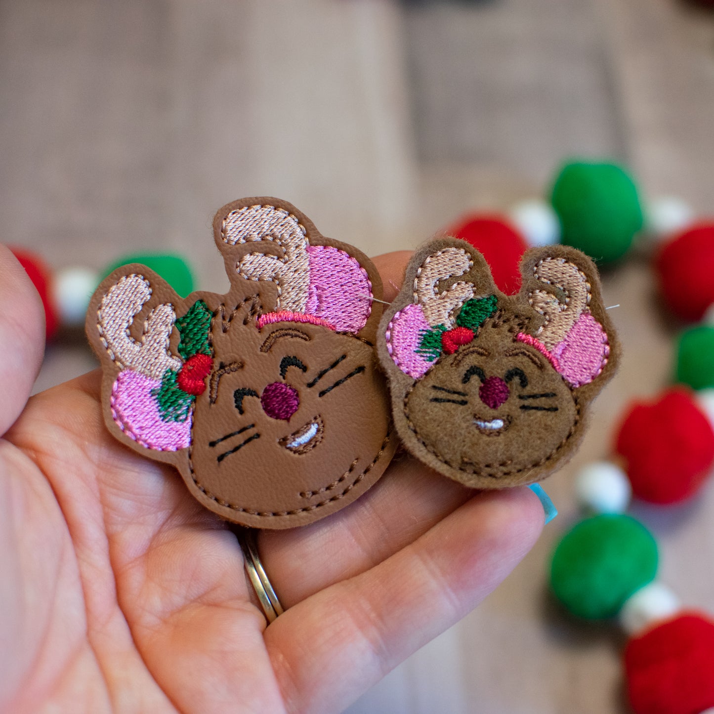 Reindeer Mouse Feltie Sheet