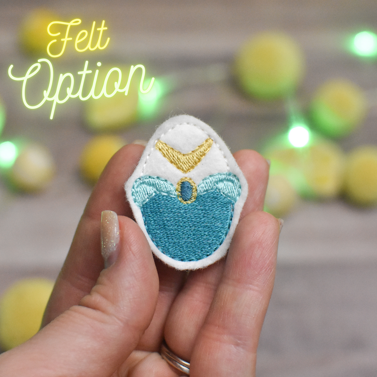 Arabian Princess Egg Feltie Sheet
