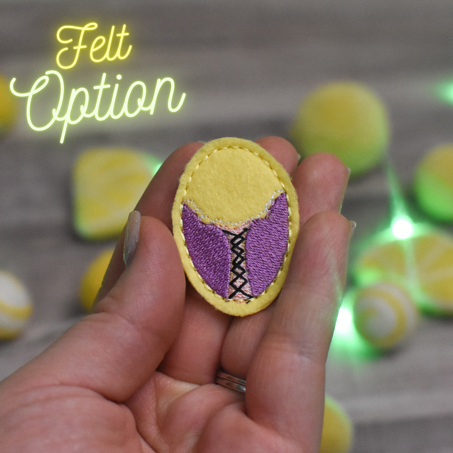 Artsy Princess Egg Feltie Sheet