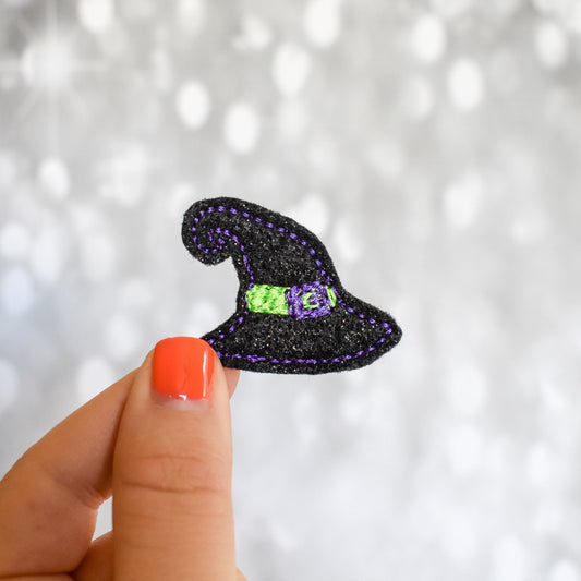 Witch Hat Feltie Embroidery Design