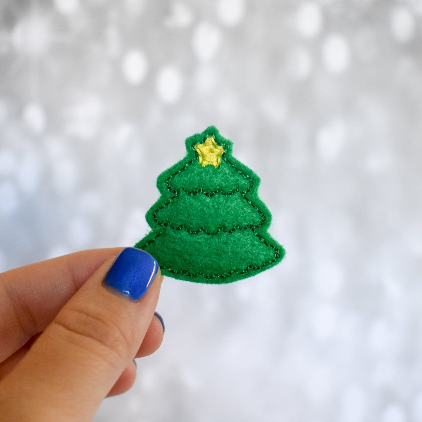 Christmas Tree Feltie Embroidery Design