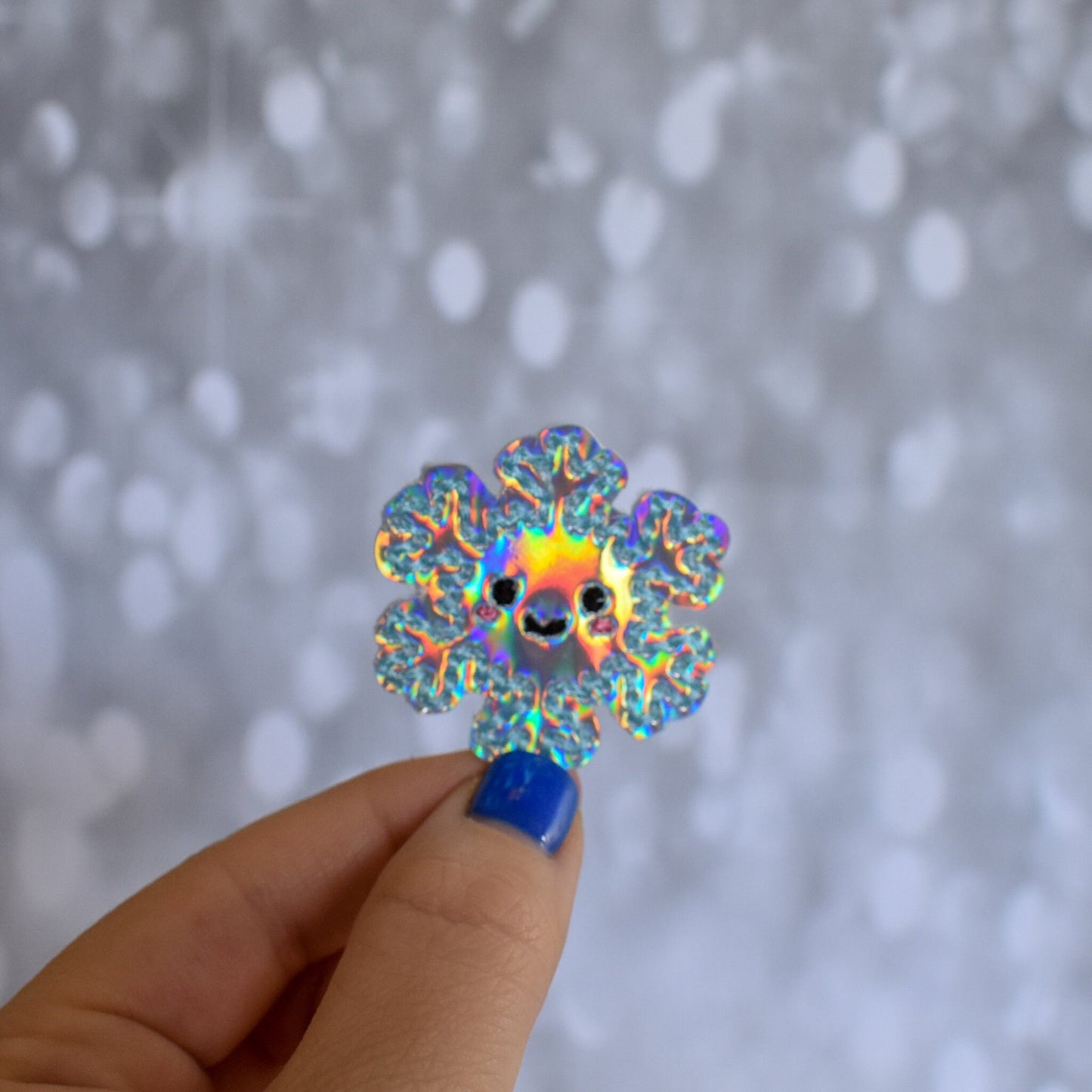 Kawaii Snowflake Feltie Embroidery Design – Designs by Drea
