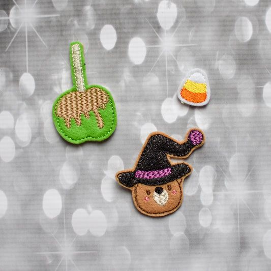 Halloween Feltie Embroidery Design Set