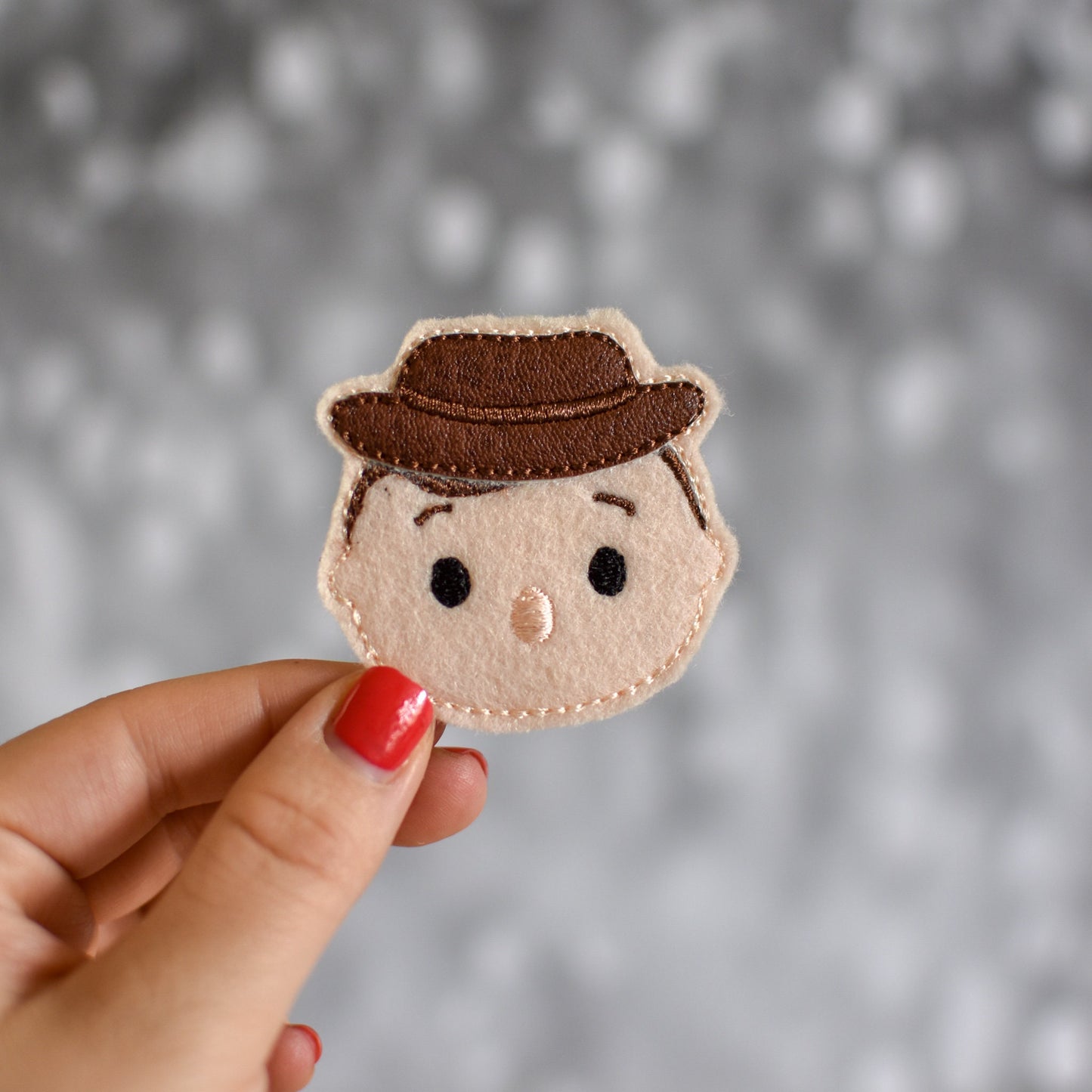 Cowboy Feltie Embroidery Design