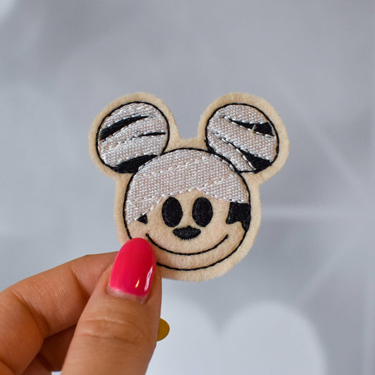 Mummy Mouse Feltie Embroidery Design