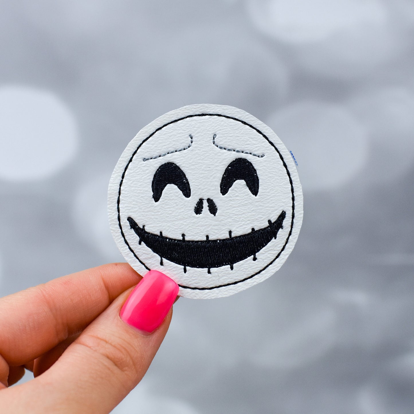 Halloween Skeleton Feltie Embroidery Design