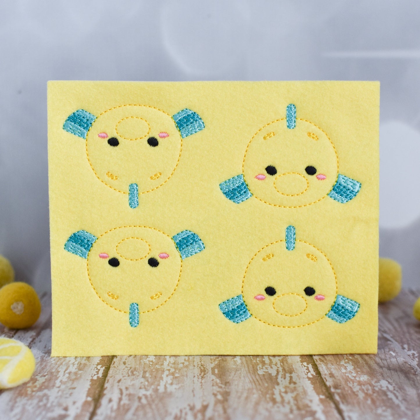 Fish Feltie Sheet