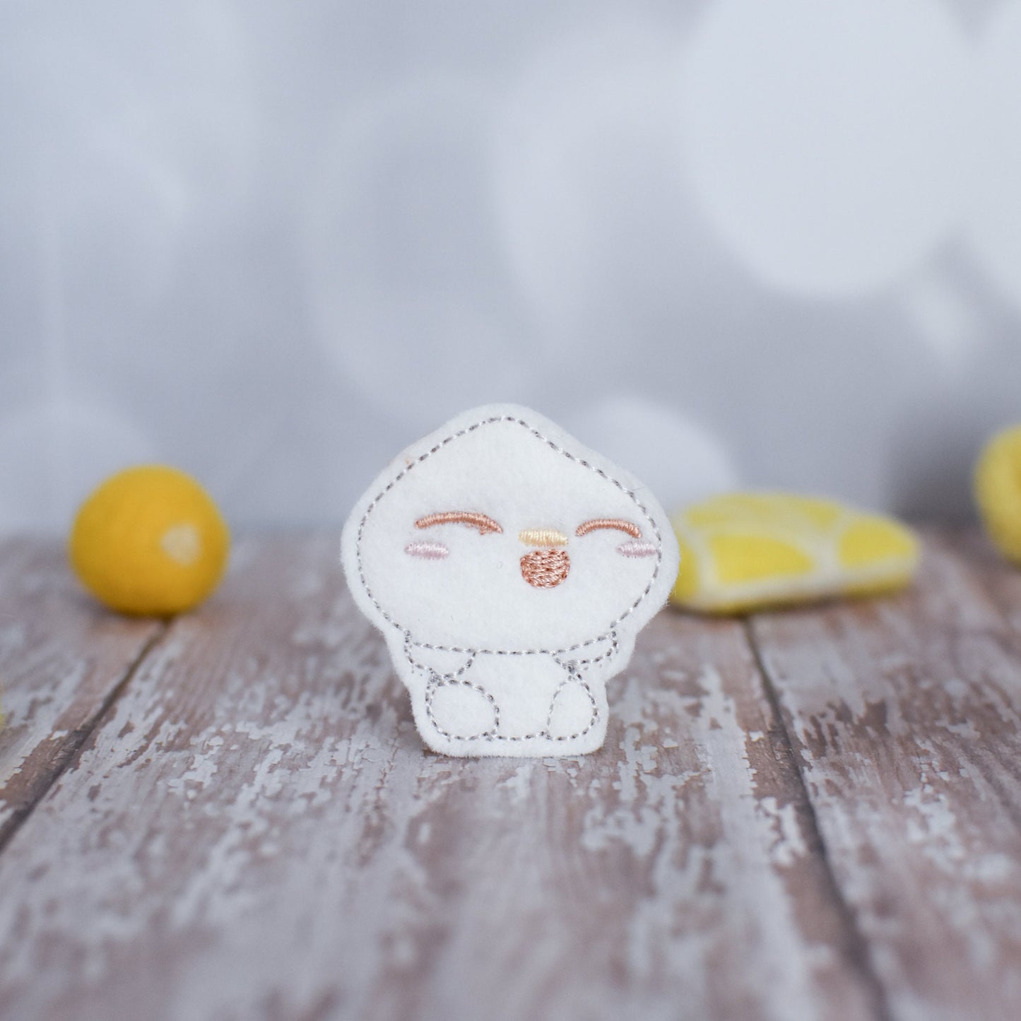 Bao Bun Feltie Embroidery Design