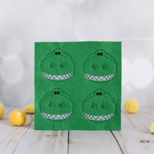 Dinosaur Feltie Sheet