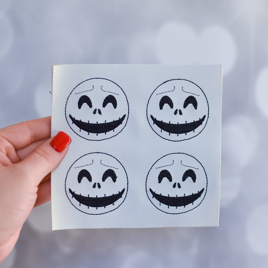 Halloween Skeleton Vinyl UNCUT Felties