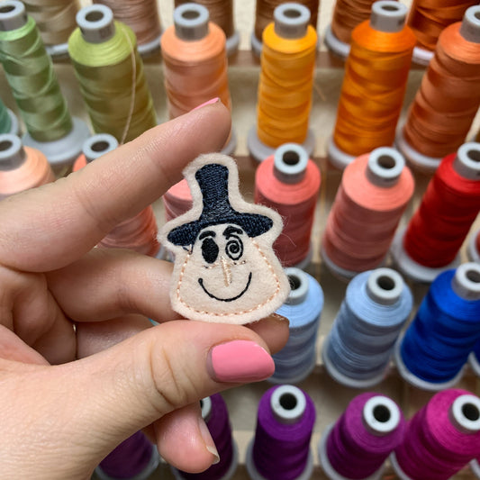 Town Mayor Feltie Embroidery Design