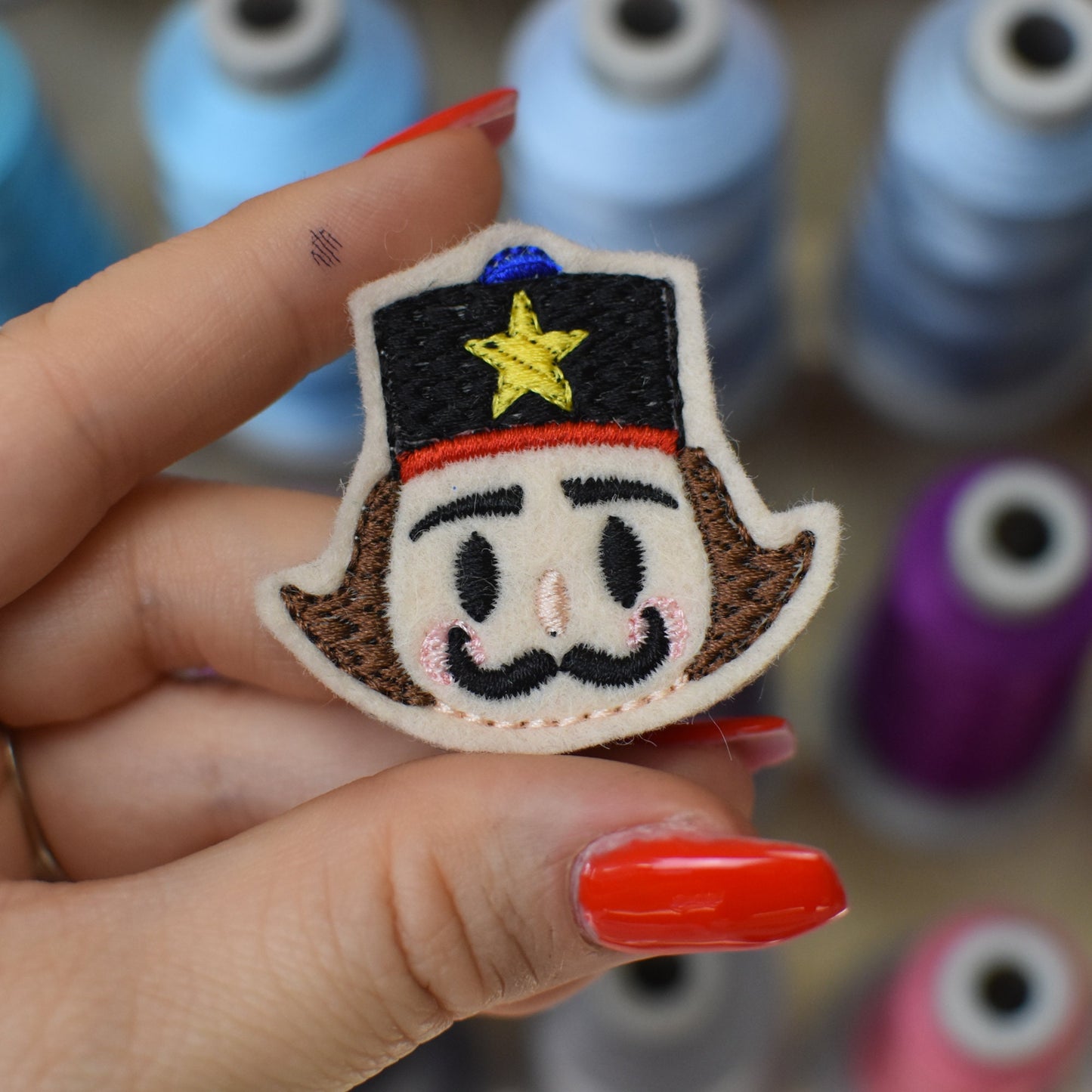 Nutcracker Feltie Embroidery Design