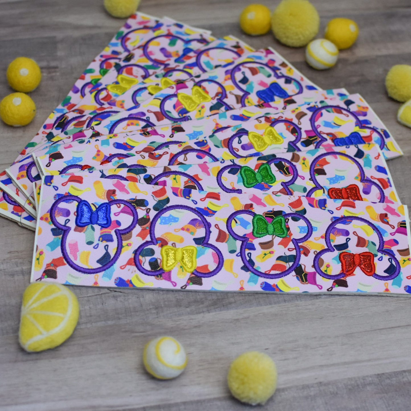 Princess Stocking Mouse Ear Feltie Set